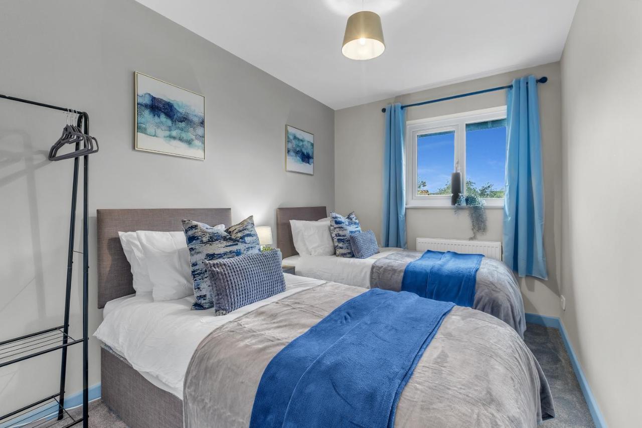 Mk 2-Bedroom Contractor'S Gem, 5 Beds, Sleeps 6, Free Parking Milton Keynes Eksteriør bilde