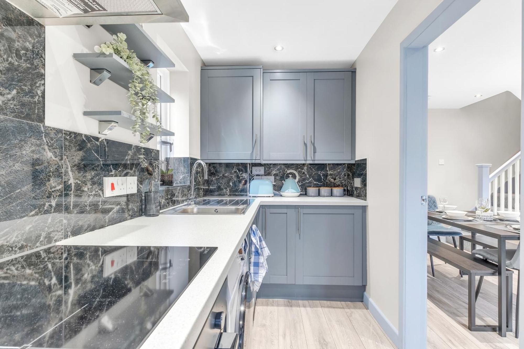 Mk 2-Bedroom Contractor'S Gem, 5 Beds, Sleeps 6, Free Parking Milton Keynes Eksteriør bilde