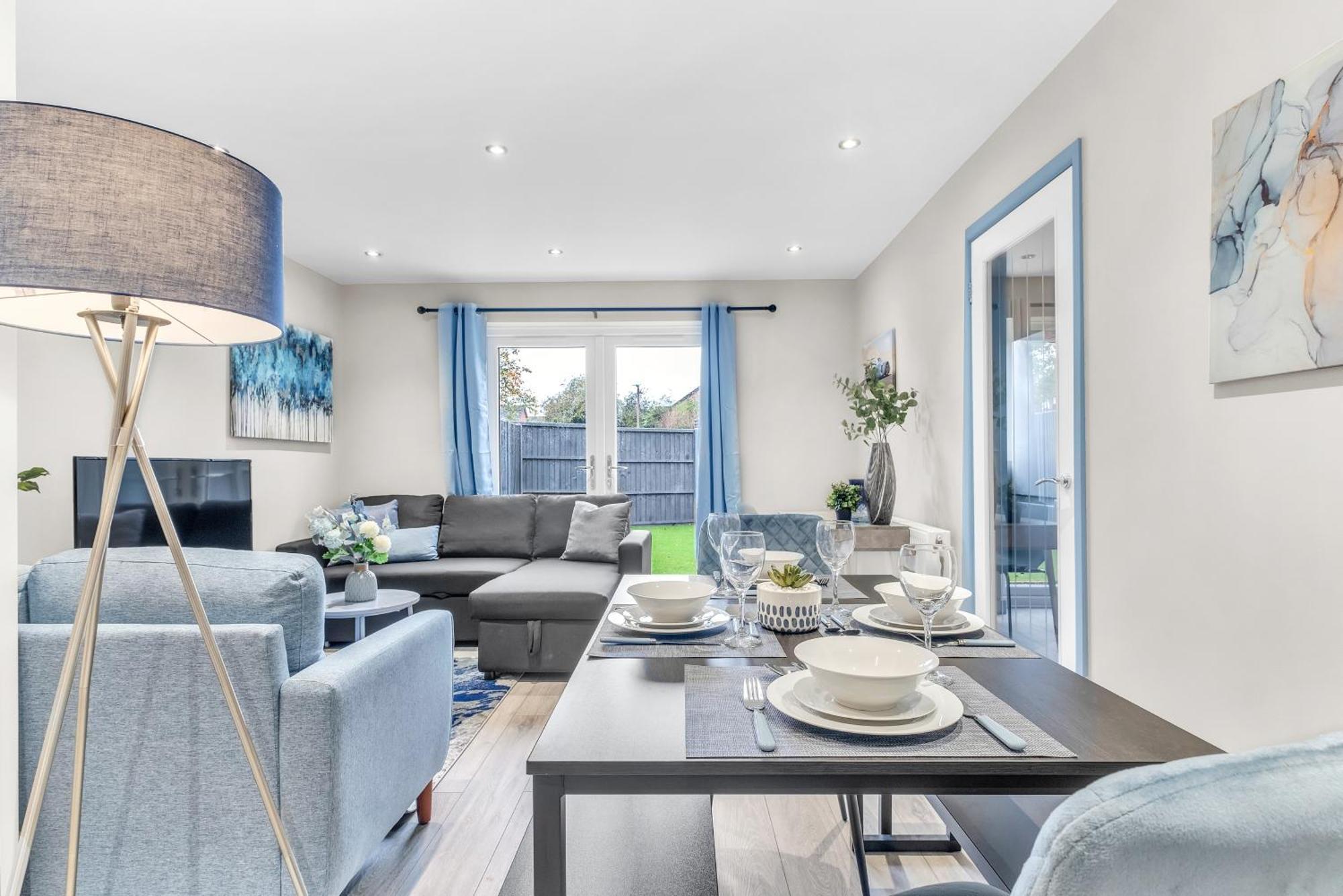 Mk 2-Bedroom Contractor'S Gem, 5 Beds, Sleeps 6, Free Parking Milton Keynes Eksteriør bilde